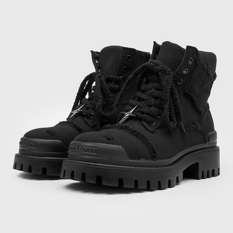 Men'S Shoes Hoka Sale - Erkek Yüksek Bilekli Platform Botlar Kalın