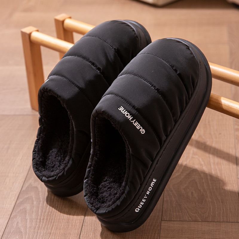 Men'S Shoes Water Resistant - Erkek Yeni Kışlık Şişme Terlikler: Kaymaz,