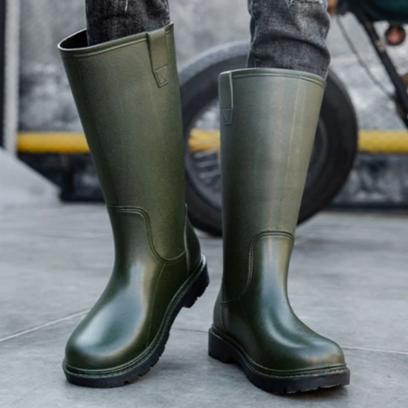 Men'S Shoes Water Resistant - Erkekler için yağmur çizmeleri sakız balıkçılık