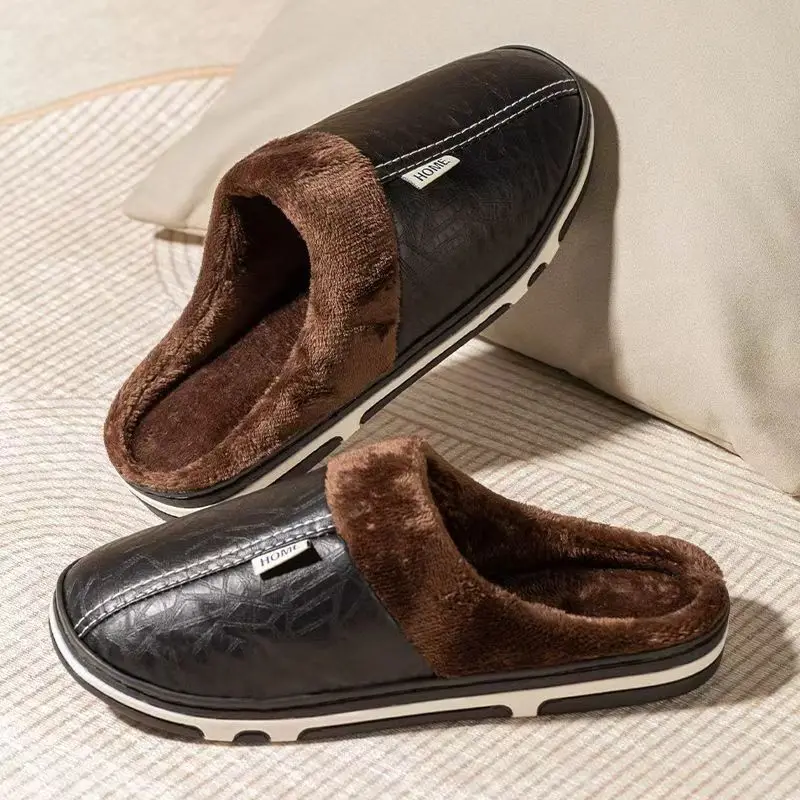 Men'S Shoes Hey Dude - Erkek Büyük Boy Kışlık Terlik Kapalı