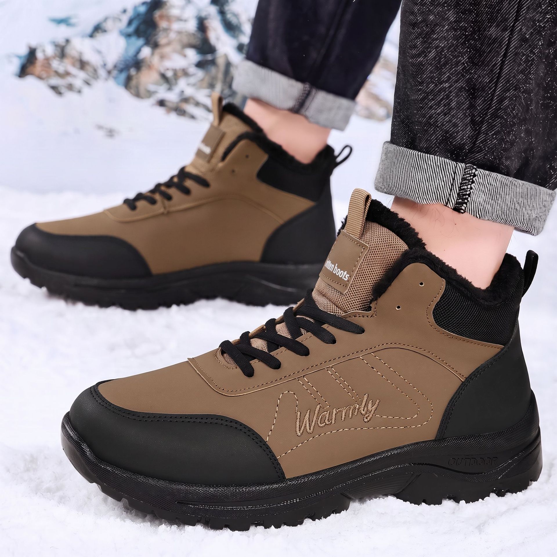 Men'S Shoes Hoka Sale - Kışın Dış Mekan Yürüyüşleri İçin Kalın