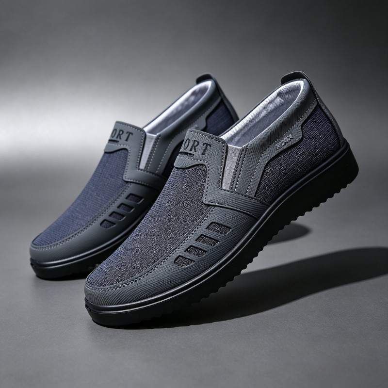 Men'S Shoes Hoka Sale - Erkekler İçin Bağcıksız Kanvas Loafer'lar Nefes