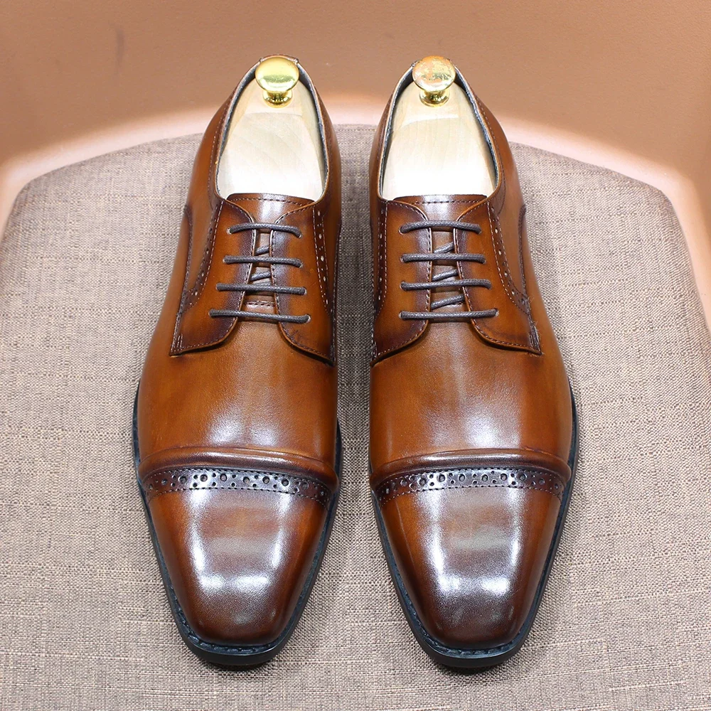Sağlam Burunlu Oxford Hakiki D - Men'S Shoes Smart incelemesi ve fiyatı