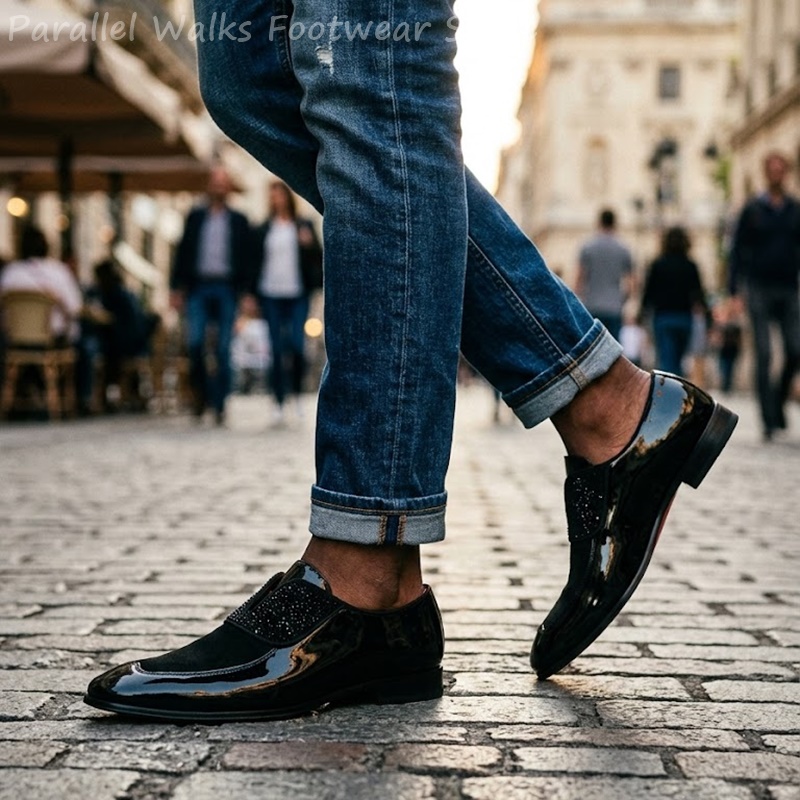 Erkek Siyah Rugan Görünümlü Sü - Men'S Shoes Smart incelemesi ve fiyatı