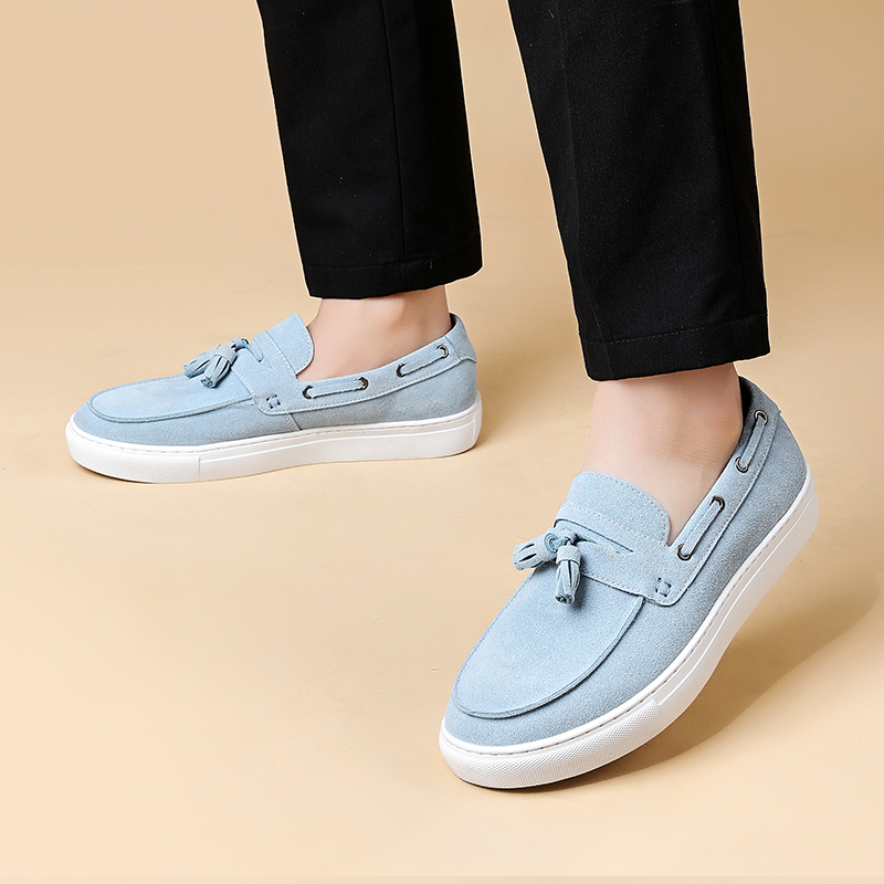 Klasik Erkek Süet Deri Püsküll - Men'S Shoes Hey Dude incelemesi ve fiyatı