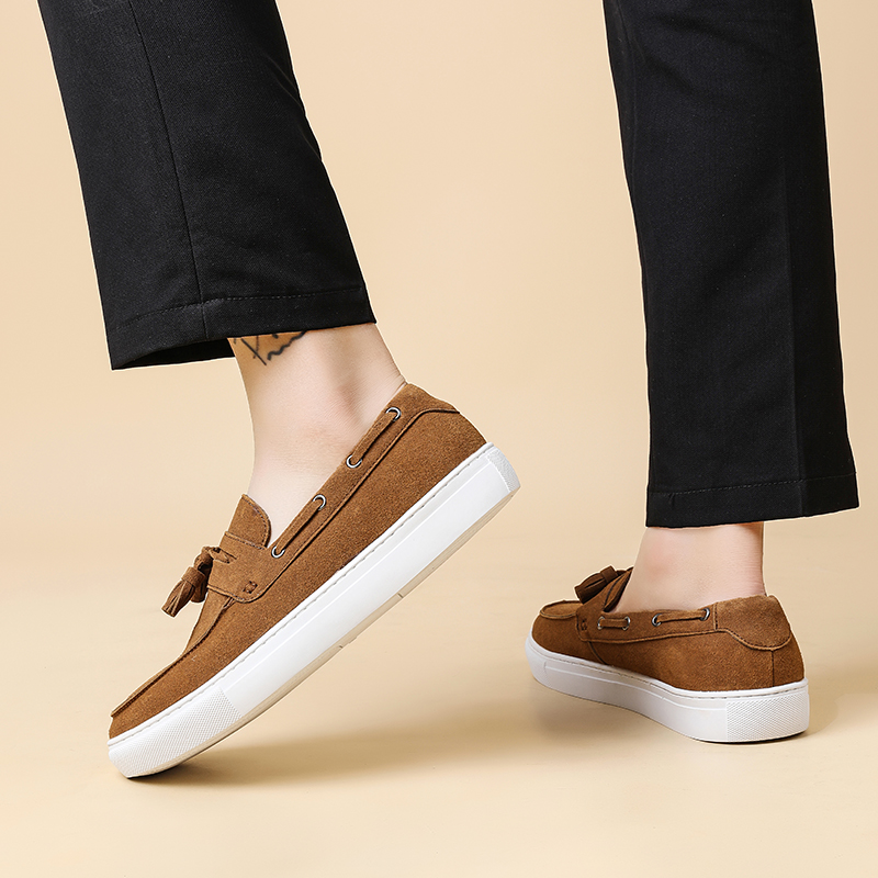 Klasik Erkek Süet Deri Püsküll - Men'S Shoes Hey Dude incelemesi ve fiyatı