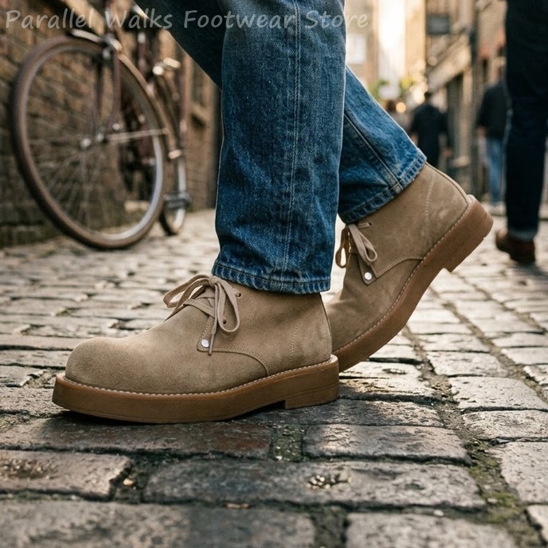 Klasik Erkek Süet Çöl Botları, - Men'S Shoes Smart incelemesi ve fiyatı