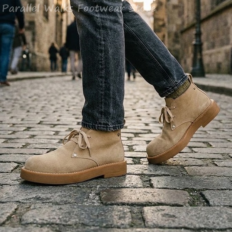 Klasik Erkek Süet Çöl Botları, - Men'S Shoes Smart incelemesi ve fiyatı