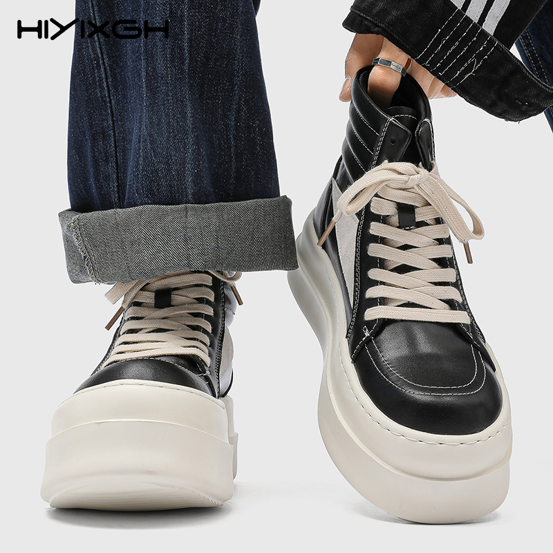 Kalın Tabanlı Erkek Botları Yü - Men'S Shoes Increase Height incelemesi ve fiyatı