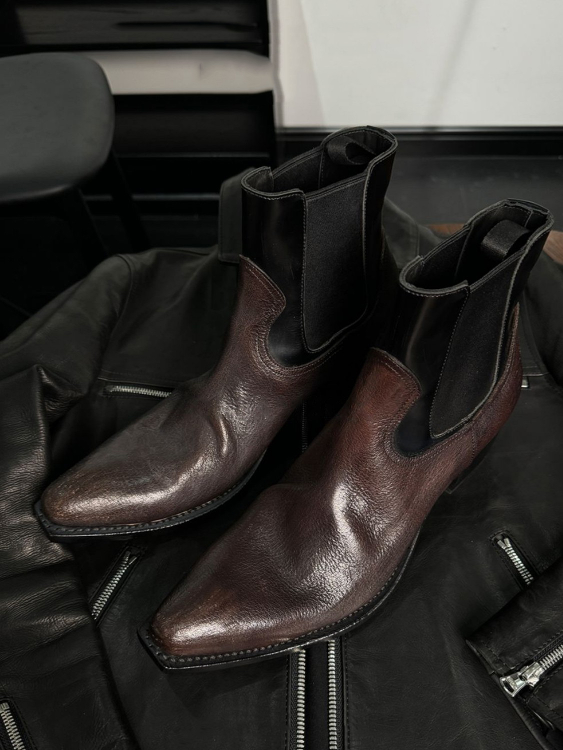 Erkek Siyah Deri Chelsea Botla - Men'S Shoes Smart incelemesi ve fiyatı