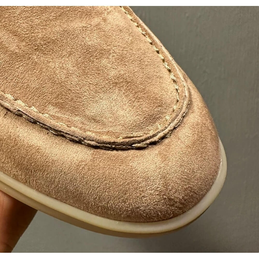 Lüks Bej Süet Günlük Loafer Ay - Men'S Shoes Smart incelemesi ve fiyatı
